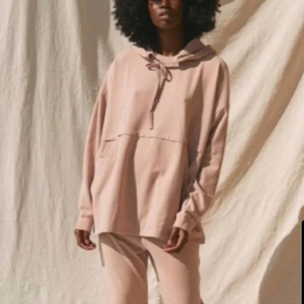 Lunya Blush Pink Hoodie